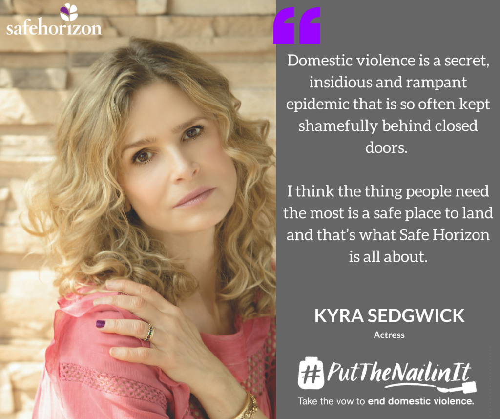 #PutTheNailInIt | Kyra Sedgwick